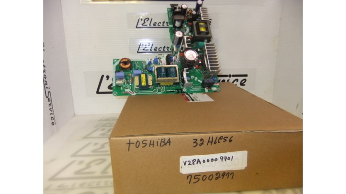 Toshiba  V28A00009701 power supply board .